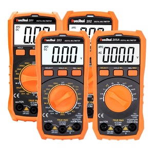 Multimètre numérique automatique VICTOR série 20, 6000 points, grand écran LCD, True RMS, 600V/20A AC/DC, température, étanche à la poussière, faible consommation - Product Image 1