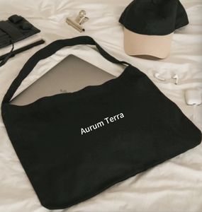 Sac fourre-tout en toile de coton naturel durable, promotion personnalisée, simple, recyclable, avec logo imprimé - Product Image 5