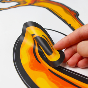 カスタムファブリック接着剤リムーバブル印刷デカールPVCビニール防水家の装飾子供用ウォールステッカー子供用リビングルーム - Product Image 6