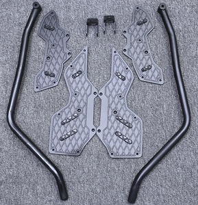 Accessoires pour moto, pare-chocs, barres de protection en acier inoxydable + repose-pieds, adaptés à la modification des pièces NMAX155 2025 - Product Image 2