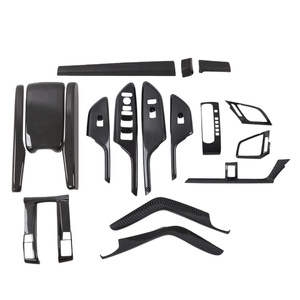Accessories RHD 2016 Carbon Interior Trim Set <b>Window</b> Switches Frame Cup <b>Covers</b> for 10th - Product Image 1