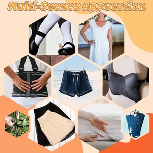 ยางยืดโพลีเอสเตอร์สำหรับเย็บผ้า  แบบม้วน  ความกว้าง <span class=keywords><strong>1</strong></span>.5 นิ้ว ยาว 5.5 หลา/ม้วน (สีดำ) - Product Image 5