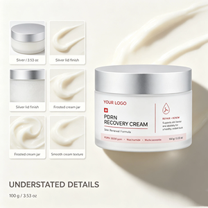 Crema Cosmética PDRN con Niacinamida y Madecassoside, Crema Facial Hidratante Diaria - Product Image 4