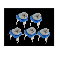 Potenciómetro Variable 103 Trim Pot, Resistencia Ajustable de 10K Ohmios, Potenciómetro Rotatorio para Proyectos de Electrónica DIY, Arduino, Raspberry Pi