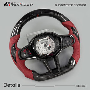 Volante de Fibra de Carbono Personalizado para BMW LCI G80 G82 G87 G01 G05 G20 G11 G12 G22 G29 G30 X3 X4 X5 M2 M3 M4 M5 M8 2018-2025 - Product Image 3