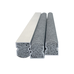 Bandes abrasives de qualité commerciale, antidérapantes, en forme de U, pour le nez des marches, antidérapantes, en aluminium anodisé, pour les marches d'<span class=keywords><strong>escalier</strong></span> - Product Image 2