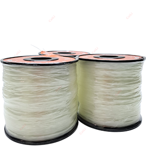500 metros/lote Nuevo cable de fibra óptica FTTH para interiores G657A2 de 1 núcleo SM Simplex, cable de conexión transparente invisible - Product Image 3