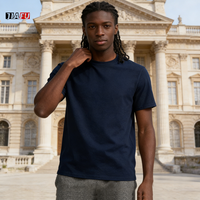 Camisetas Casuales al por Mayor con Logotipo Personalizado, 100% Algodón, para Hombre, Estilo Holgado, Hombros Caídos, Fabricante de Ropa