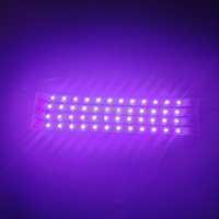 5V DC 48LED RGB Musique Décorative Voiture Intérieur Lumières USB Atmosphère Voiture Lumières Voiture Pied Lumière Ambiante avec APP Contrôle