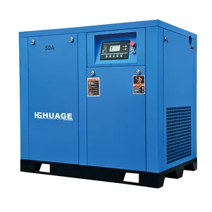 380V 50 Hp Grote Olie Capaciteit Tank Elektrische Direct Gedreven Zuiger Frequentie Schroef Compressor Te Koop