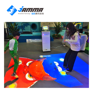 Sistema di Proiezione Interattiva a Pavimento Mobile <span class=keywords><strong>Gioco</strong></span> Proiettore <span class=keywords><strong>Interattivo</strong></span> Puzzle per Bambini - Product Image 4