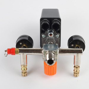 Régulateur de pression de soupape Lefoo avec manomètre pour pièces de compresseur d'air, ensemble de support carré en métal - Product Image 4