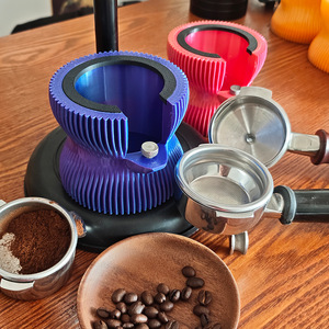 Soporte para tamper de café de 51 mm, 53 mm, 58 mm, herramienta universal con base iridiscente para máquina de espresso - Product Image 1