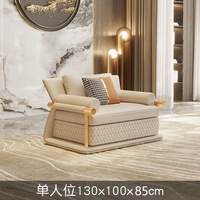 Ensemble de canapés Chesterfield européens anciens avec pieds en acier inoxydable, revêtement en cuir, canapé modulaire en éponge pour appartement, villa, salon, hôtel