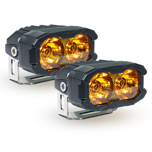 Luz LED auxiliar para motocicleta más vendida, LED amarillo todoterreno, luces antiniebla LED/de conducción - Product Image 1