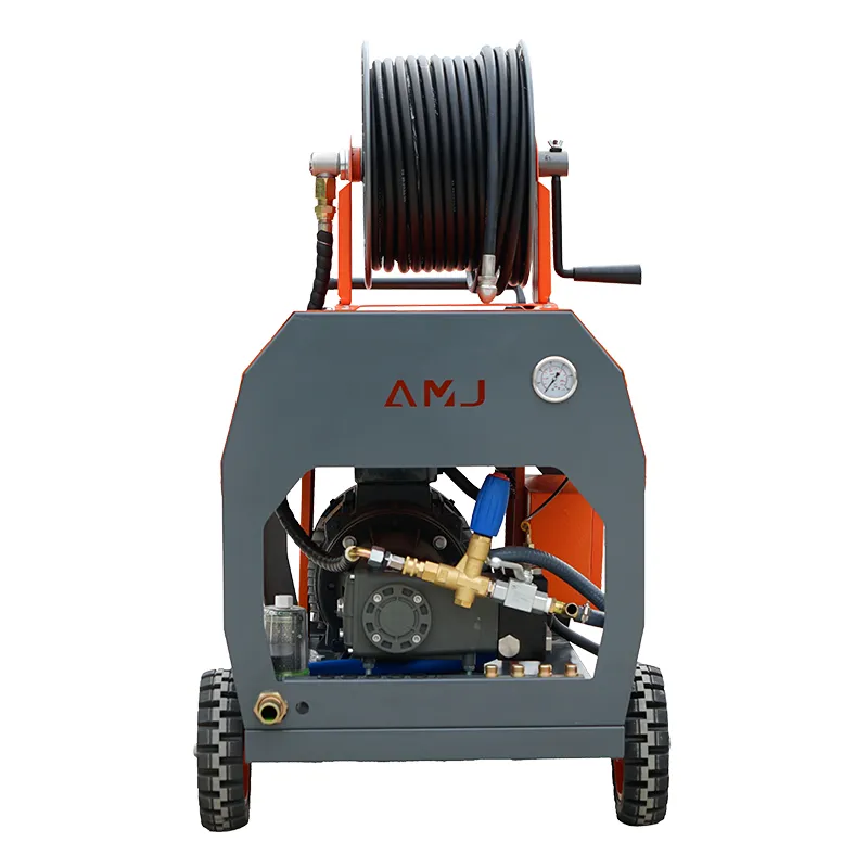 טכנולוגיית AMJET 2900psi 13hp תמיכה בהתאמה אישית מכונת ניקוי צינורות ניקוז מכונת ניקוי צנרת מכונת ניקוי ביוב