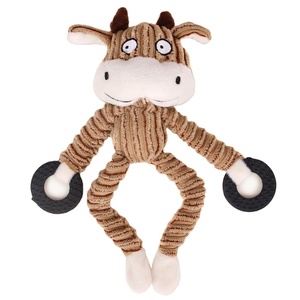 <strong>New</strong> Custom <strong>Dog</strong> Squeaky Toys Pet Toys Crinkle No Stuffing Animals <strong>Dog</strong> Plush Chew Toy - Product Image 3