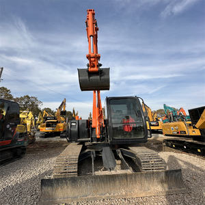 Precio barato usado Hitachi ZX70 7ton usado mini excavadora Japón Original Isuzu buenas condiciones con cabina rápido envío gratis - Product Image 2