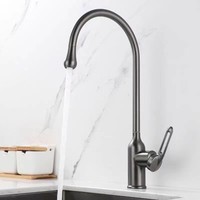 Robinet, évier de cuisine, lavabo avec mousse rotative, robinet d'évier de lavanderie
