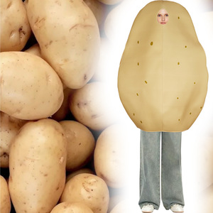Disfraz de Esponja de Patata para Cosplay, Fiesta, Juego de Roles, Talla Adulto, Talla Única - Product Image 1