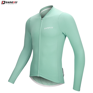 Manches longues Style cyclisme vêtements carbone tissu vélo maillot hommes <span class=keywords><strong>automne</strong></span> cyclisme <span class=keywords><strong>tenue</strong></span> - Product Image 2