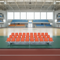 Arche modulaire en alliage d'aluminium Sgaier pour toit de stade sportif ou salle de sport, capacité de charge de 1000 kg et gradins