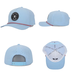 Оптовая продажа, Водонепроницаемая спортивная шапка для гольфа из полиэстера, 5 панелей - Product Image 2