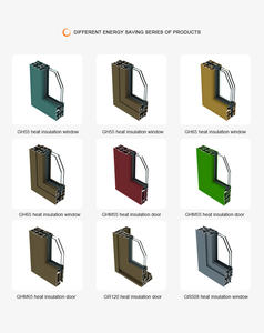 Nhôm Xây Dựng Nguyên Liệu Cho Khung Cửa Sổ Trượt Và Cửa Trần Và Tường - Product Image 4