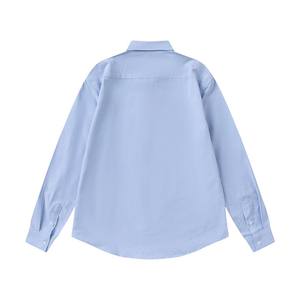 Chemise habillée décontractée pour <span class=keywords><strong>homme</strong></span> en 100 % coton, manches longues, anti-plis, respirante, taille 5XL, idéale pour le printemps – Très prisée à <span class=keywords><strong>Paris</strong></span> - Product Image 3