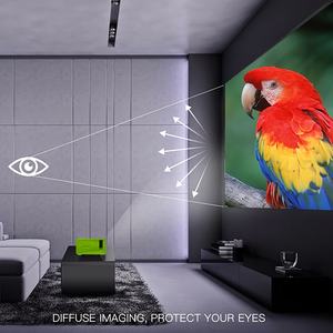 Proyector LED con USB, Mini Proyector Portátil, Control Remoto, Proyector de Películas para Interiores/Exteriores - Product Image 5