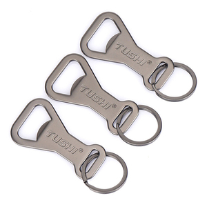 Mini <span class=keywords><strong>Keychain</strong></span> mở chai độc đáo bia hình dạng kim loại có thể mở đa chức năng rượu vang mở chai cho chương trình khuyến mãi Carabiners - Product Image 5