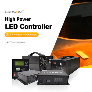 <span class=keywords><strong>Controlador</strong></span> de Intensidad de Luz LED Programable de 12V 24V para Luces de Visión Artificial, Suministro de Fábrica - Product Image 1