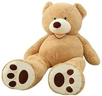 Housse de grand ours en peluche personnalisée (non rembourrée), meilleur cadeau pour petite amie pour la Saint-Valentin