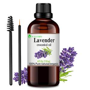 Aceite Esencial de Lavanda Pura al Por Mayor, Prensado en Frío, Aroma Fresco para Todo Tipo de Piel, Cuidado Corporal - Product Image 4