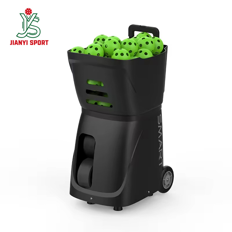 Portable Pickleball Serving Machine with Remote App for Pickleball Players