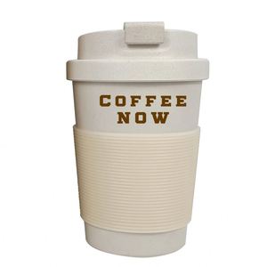 12oz/350ML BioWheat Straw Coffee <b>Mug</b> Buckle Lid Reusable Leak-Proof Microwave Safe Travel Portable Cups Promotional Gift <b>Mugs</b> - Product Image 3