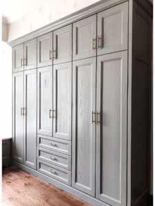 Armadio in Legno Massello dal Design Moderno Francese Personalizzato per Camera da Letto, Mobile Contenitore di Tendenza - Product Image 2