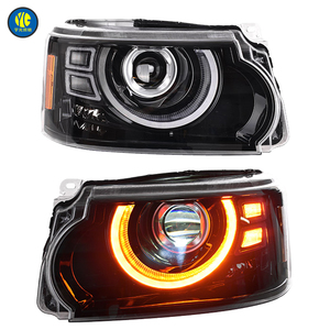 YU GUANG pour Land <span class=keywords><strong>Rover</strong></span> <span class=keywords><strong>Range</strong></span> <span class=keywords><strong>Rover</strong></span> Sport L320 2005 <span class=keywords><strong>2013</strong></span> <span class=keywords><strong>Discovery</strong></span> 4 LED phare mise à niveau phare DRL lampe frontale - Product Image 1