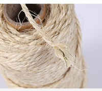 Fil de jute 100% de haute qualité, brun, 1 à 10 brins, pour tricot et couture à la main, écologique, filé résistant, diamètre 1 à 10 mm, personnalisable