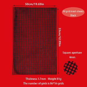 250606 nhựa tấm vải cho đan và Crochet dự án tự làm, nhựa lưới tấm vải để làm túi tự làm, DIY Nhựa vải - Product Image 3