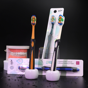 <span class=keywords><strong>Brosse</strong></span> <span class=keywords><strong>à</strong></span> dents <span class=keywords><strong>à</strong></span> poils moyens de qualité supérieure en forme d'anneau Technologie de polissage de carte <span class=keywords><strong>à</strong></span> blister unique - Product Image 6