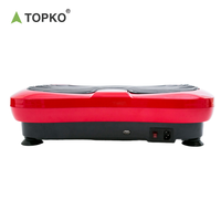 TOPKO Nouvelle mise à niveau Fonctionnement silencieux et sûr Télécommande Plaque vibrante de fitness à domicile confortable et efficace
