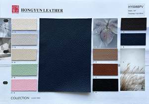 Cuero Sintético <span class=keywords><strong>de</strong></span> PVC con Textura <span class=keywords><strong>de</strong></span> Lichi, Resistente a la Abrasión, Antiaceite e Impermeable, en Color Personalizado, para Bolsos - Product Image 3