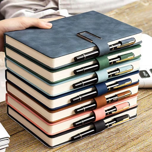 Khuyến mãi sổ tay cao cấp A5: Trang giấy và logo có thể tùy chỉnh. Quà tặng doanh nghiệp lý tưởng, mỗi sổ tay đi kèm một cây bút. - Product Image 1