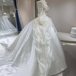 Dw0180 <span class=keywords><strong>Abito</strong></span> <span class=keywords><strong>da</strong></span> Sposa di Lusso a <span class=keywords><strong>Maniche</strong></span> Lunghe <span class=keywords><strong>con</strong></span> Perline e Paillettes, Vestito <span class=keywords><strong>da</strong></span> <span class=keywords><strong>Cerimonia</strong></span> Personalizzato Jancember - Product Image 6