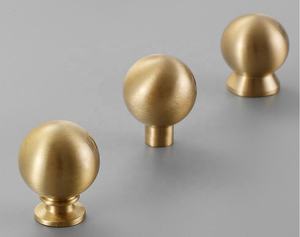 Offre Spéciale or meubles tiroir tirer la poignée de cuisine cabinet boutons en laiton - Product Image 5