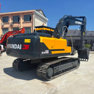 รถขุดตีนตะขาบฮุนได HX220S ใหม่เอี่ยม ขนาด 22 ตัน รุ่นปี 2023 บุ้งกี๋ 0.92 เมตร พร้อมมอเตอร์ เครื่องยนต์ เกียร์ ลูกปืน มีสินค้าในสต็อก - Product Image 1