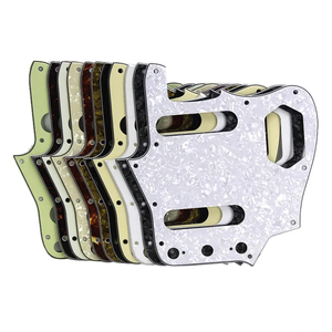 Protector de Palmeta Personalizado de 4 Capas, Blanco Perla, 10 Orificios, para Guitarra <span class=keywords><strong>Jaguar</strong></span>, Repuesto o Proyectos DIY - Product Image 5
