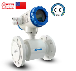 Phản ứng nhanh dẫn điện lỏng lưu lượng kế điều chỉnh kỹ thuật số từ tính độ chính xác cao điện từ đo lưu lượng - Product Image 2