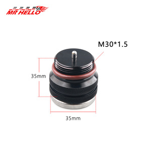 Medidor de Aceite para Motocicleta Mr Hello, M30x1.5, Aleación de Aluminio, Negro, Pieza de Mejora para Reequipamiento - Product Image 1